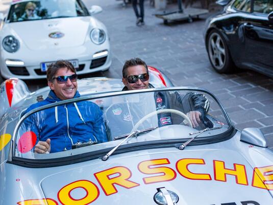 5. Internationale Porsche Tage - Zuschauer Hotspot Kaprun