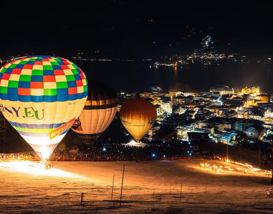 Night of the balloons Zell am See