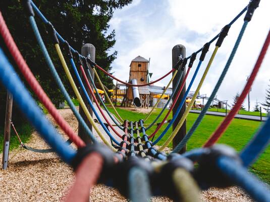 children´s playground at Sonnkogel restaurant