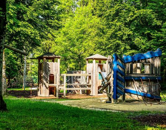 children´s playground at Thumserbach park