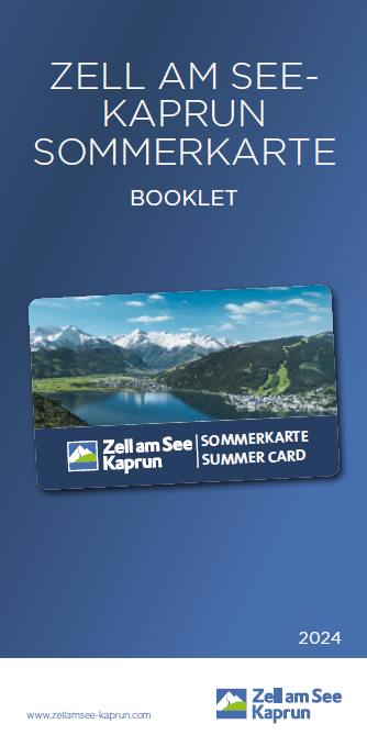 Zell am See-Kaprun Sommerkarte Broschüre