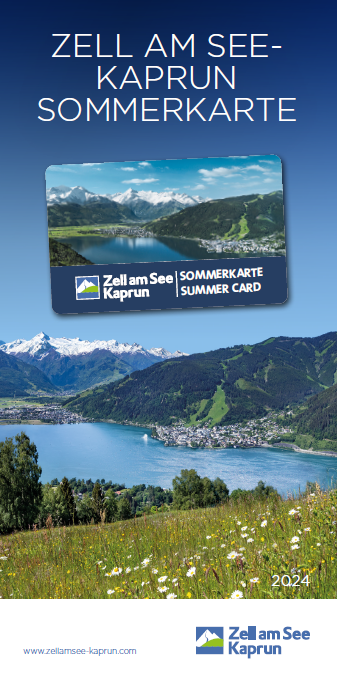 Zell am See-Kaprun Sommerkarte Flyer