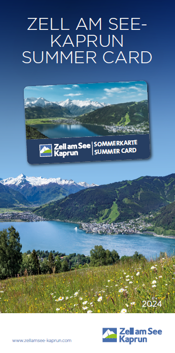 Zell am See-Kaprun Summer Card Flyer